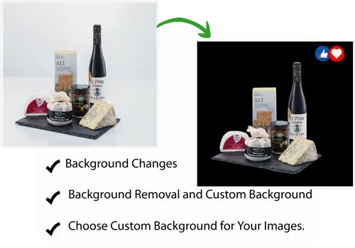 ClippAsia There are Sample photo in this banner Background Removal and Custom Background Add Service banner 